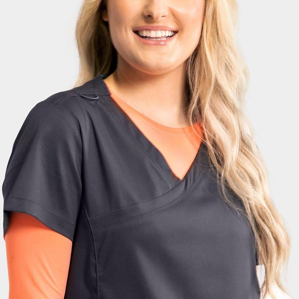 Women'S Mock Wrap Knit Side Top | 2803 215 Women's mock wrap knit side top | 2803 - image 6