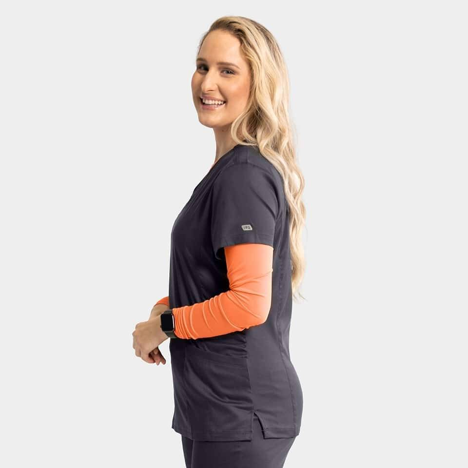 Women'S Mock Wrap Knit Side Top | 2803 212 Women's mock wrap knit side top | 2803 - image 3