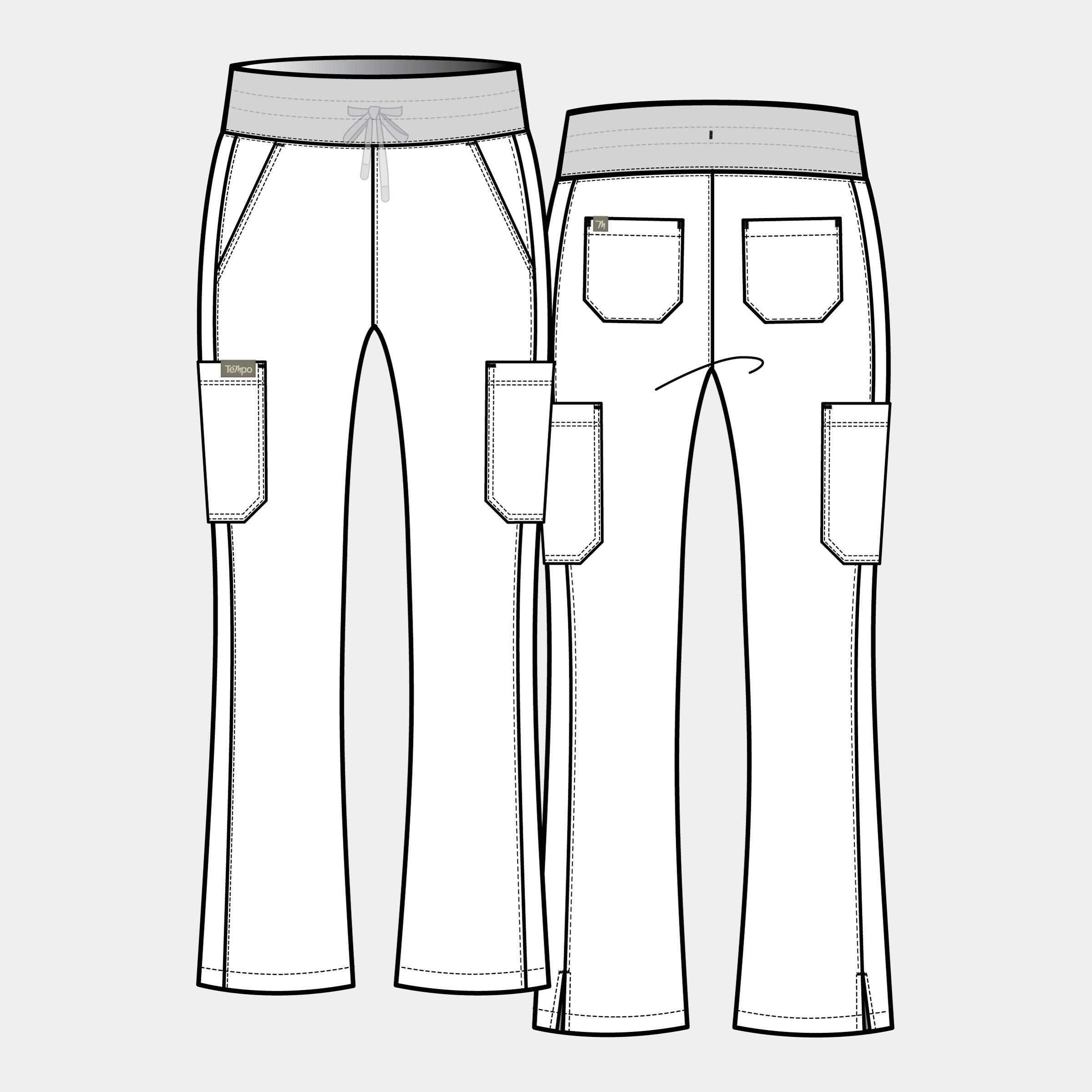 Tempo Women'S Flare Leg Pant | T203 2 Tempo women's flare leg pant | t203