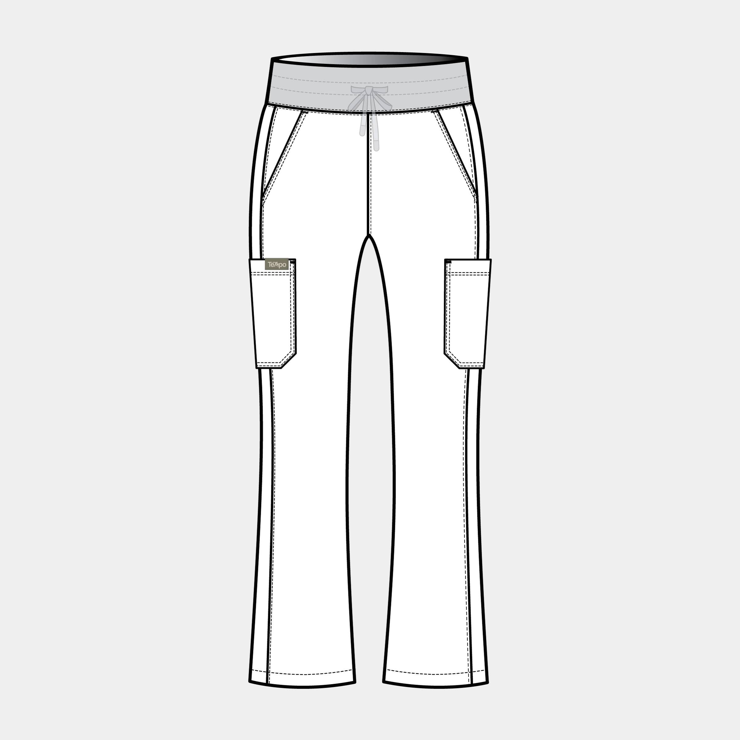 Tempo Women'S Flare Leg Pant | T203 3 Tempo women's flare leg pant | t203 - image 2