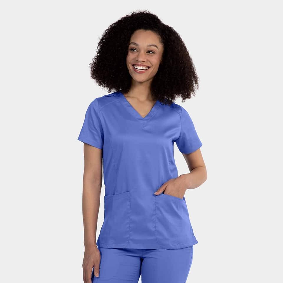 Women'S V-Neck Top | 2801 3 Women's v-neck top | 2801