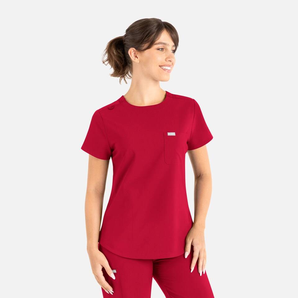 Women'S Tuckable Round Neck Top | 5005 3 Women's tuckable round neck top | 5005