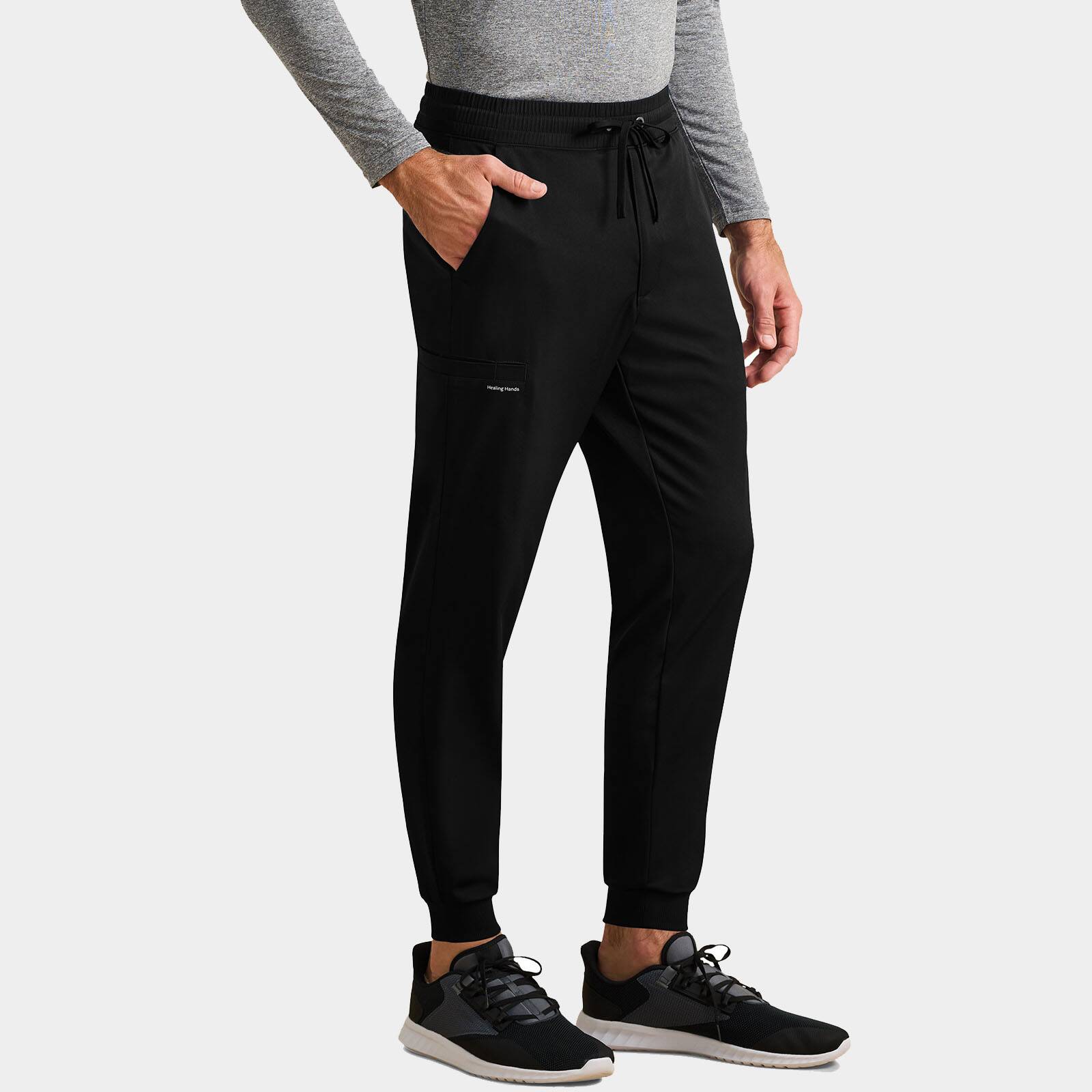 Rafael Men'S Mid Rise Zip Fly Jogger | Hh054 6 Rafael men's mid rise zip fly jogger | hh054 - image 4