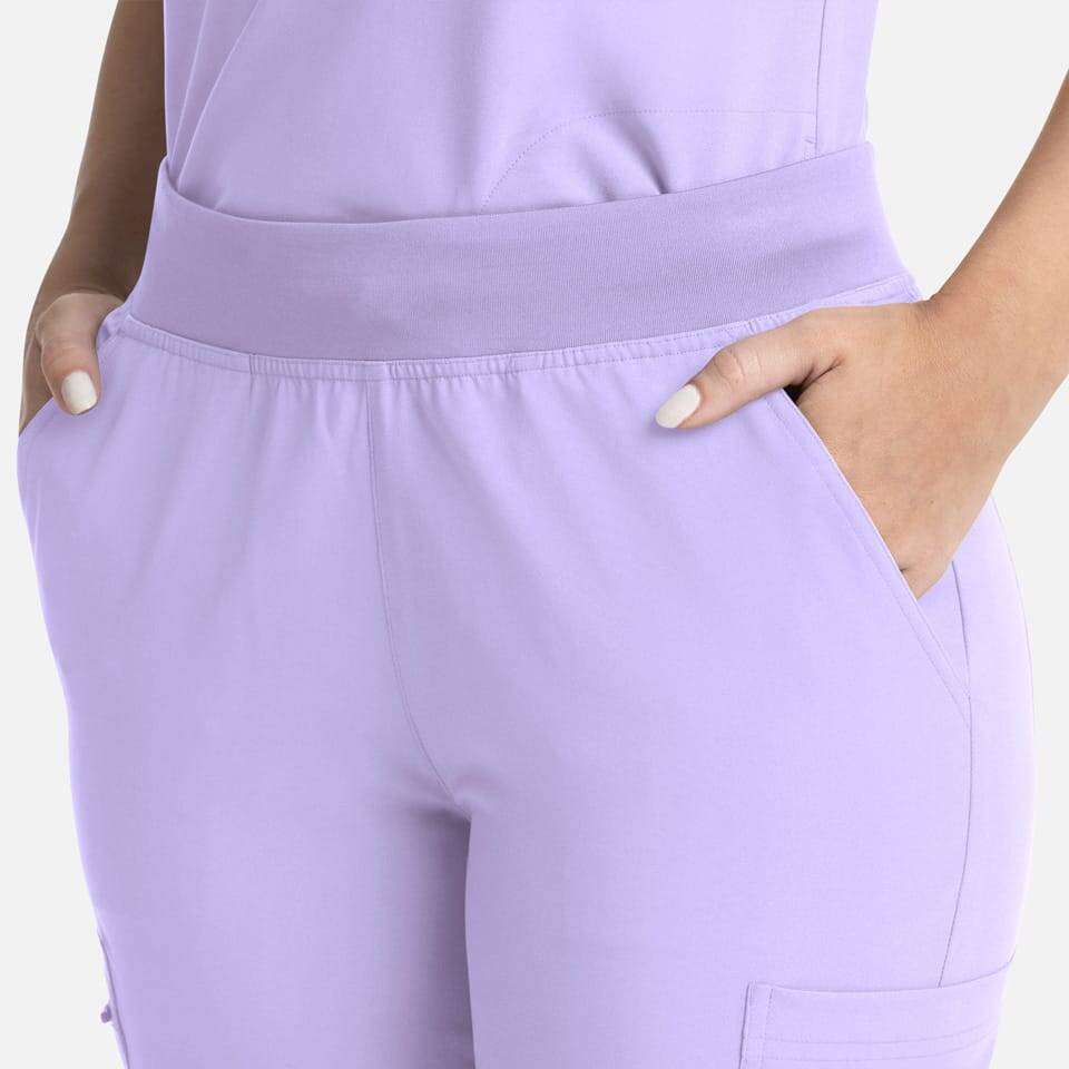Women'S Full Elastic Band Flare Leg Pant | 5093 5 Women's full elastic band flare leg pant | 5093 - image 3