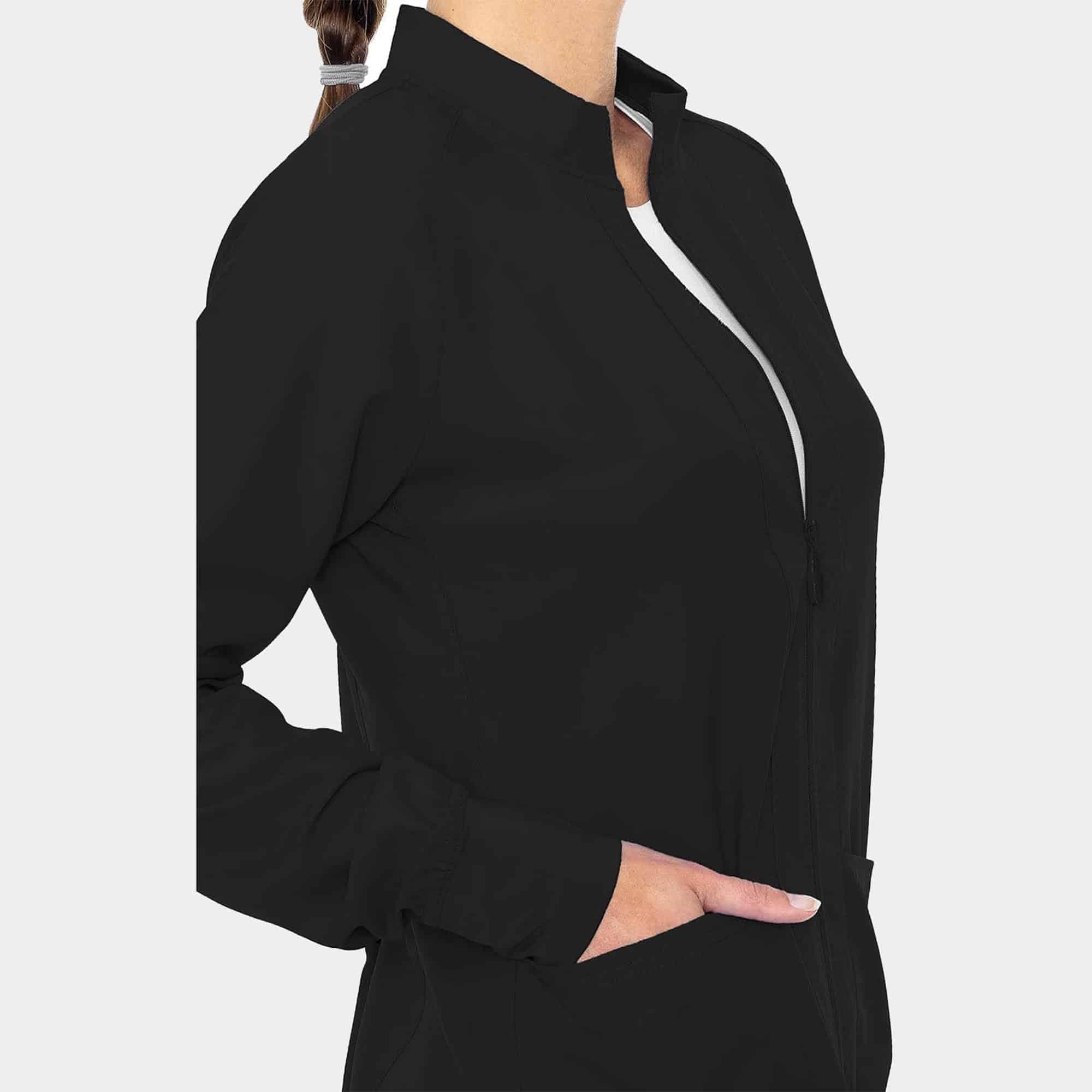 Mc Insight Zip Front Warm-Up With Shoulder Yokes | Mc2660 9 Mc insight zip front warm-up with shoulder yokes | mc2660 - image 7