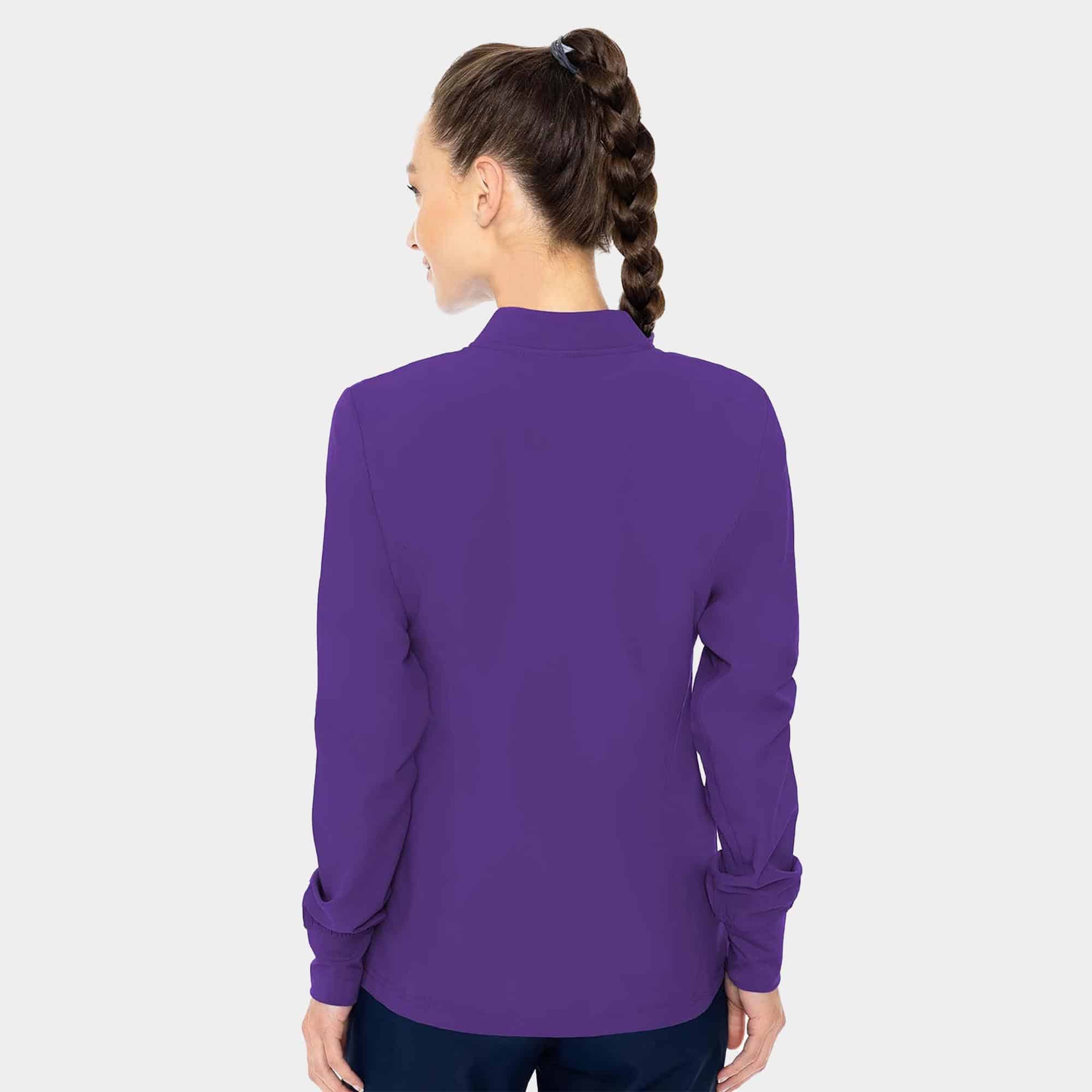 Mc Insight Zip Front Warm-Up With Shoulder Yokes | Mc2660 4 Mc insight zip front warm-up with shoulder yokes | mc2660 - image 2