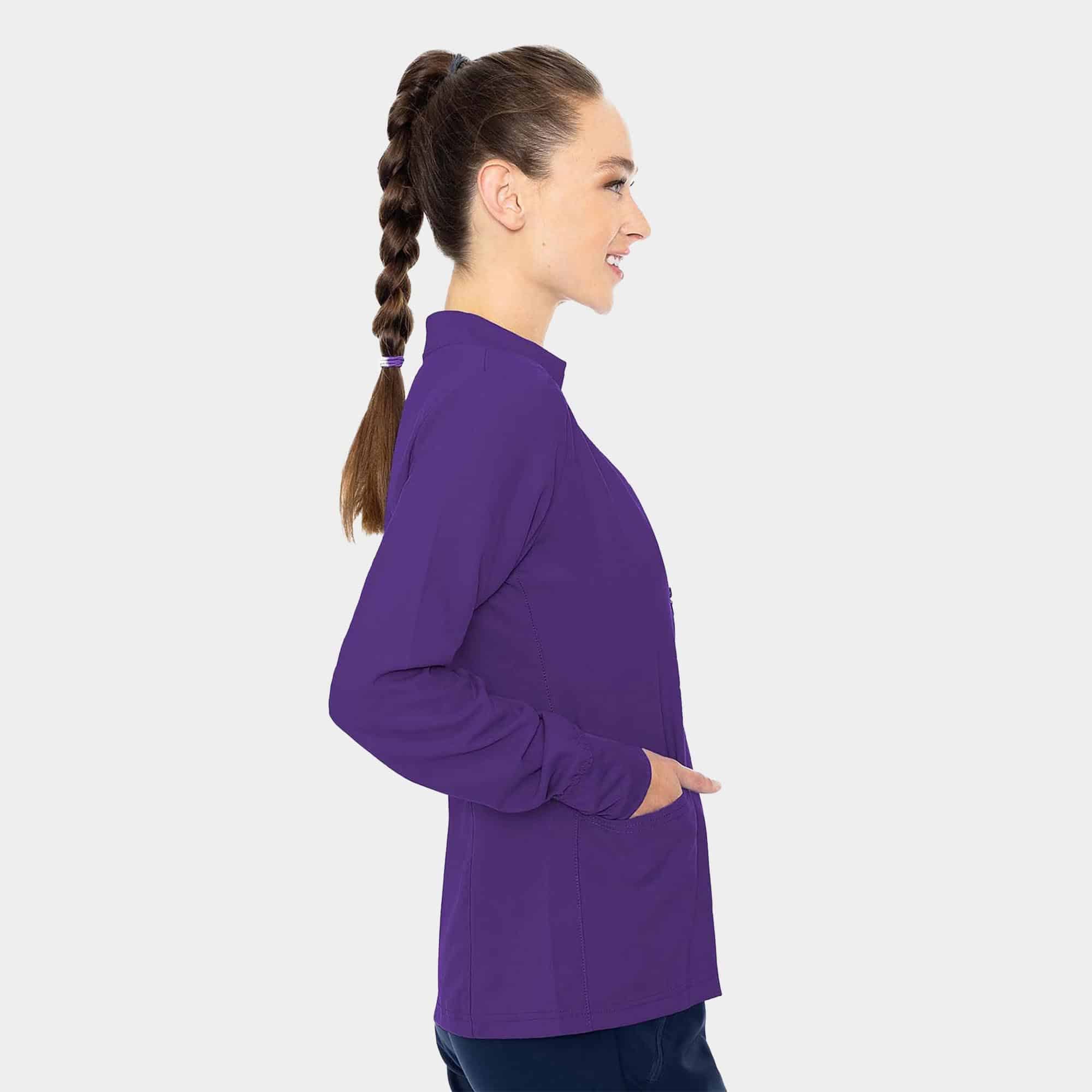 Mc Insight Zip Front Warm-Up With Shoulder Yokes | Mc2660 6 Mc insight zip front warm-up with shoulder yokes | mc2660 - image 4