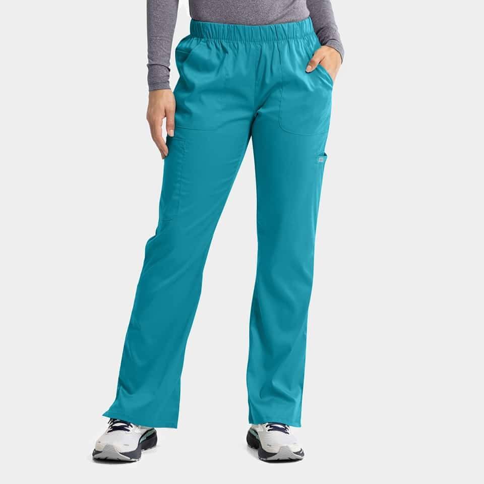 Women'S Full Elastic Waistband Pant | 6801 2 Women's full elastic waistband pant | 6801