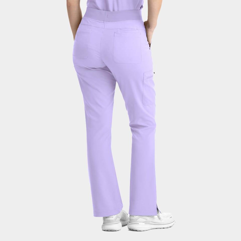 Women'S Full Elastic Band Flare Leg Pant | 5093 4 Women's full elastic band flare leg pant | 5093 - image 2