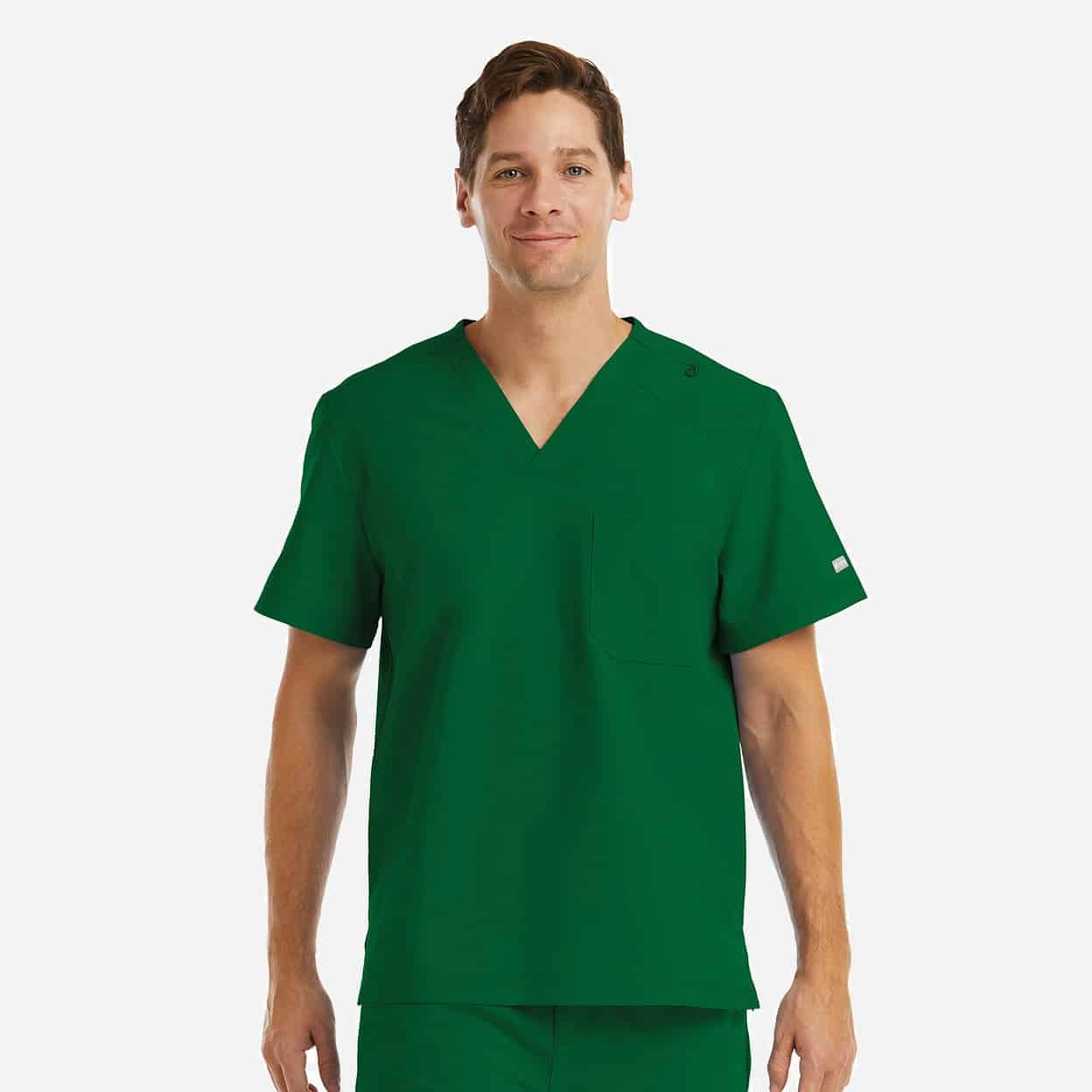 Men'S Chest Pocket V-Neck Top | 5801 9 Men's chest pocket v-neck top | 5801 - image 7