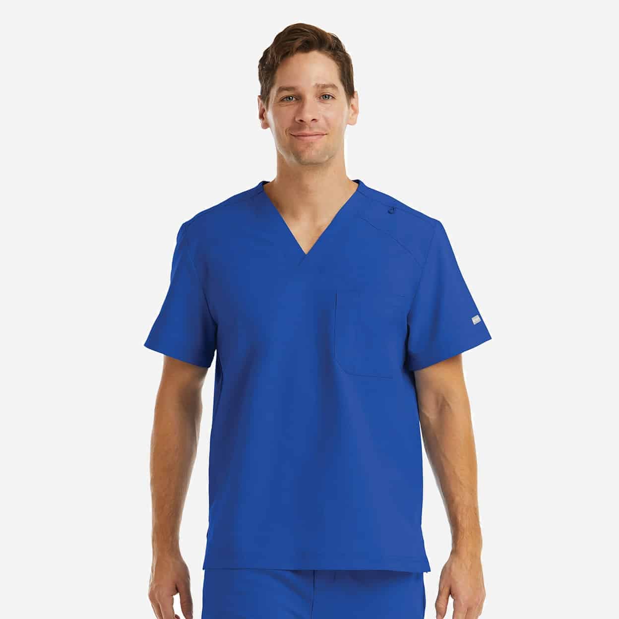 Men'S Chest Pocket V-Neck Top | 5801 15 Men's chest pocket v-neck top | 5801 - image 13