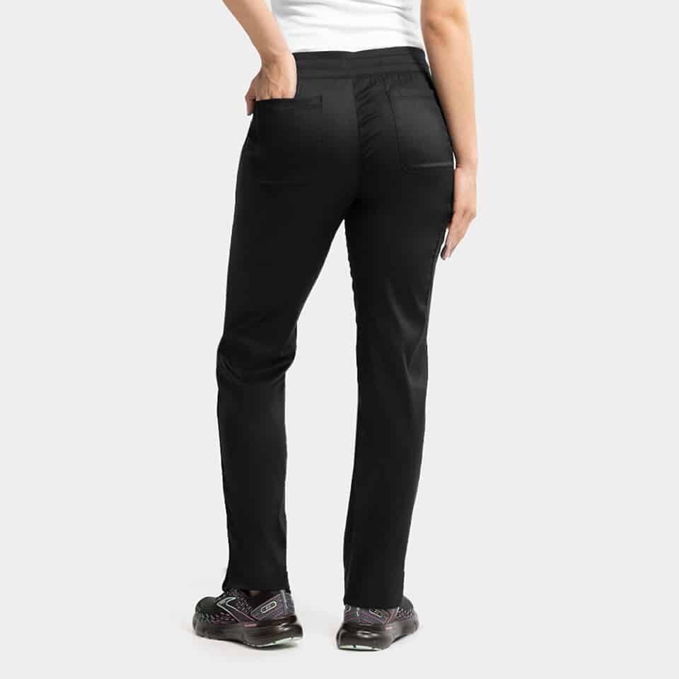 Women'S Semi-Tapered Pant W/ Yoga Style Waistband | 6802 8 Women's semi-tapered pant w/ yoga style waistband | 6802 - image 6