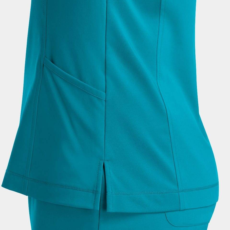 Women'S Notched Crew Neck Top | Epic Scrubs 4802 6 Women's notched crew neck top | epic scrubs 4802 - image 4
