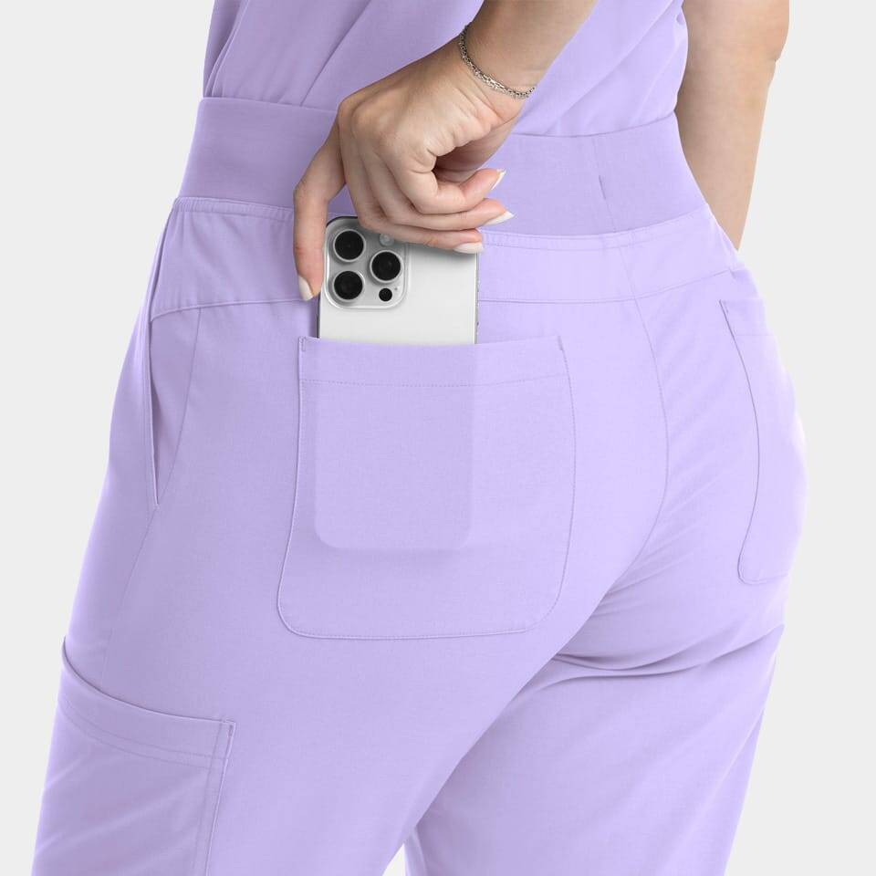 Women'S Full Elastic Band Flare Leg Pant | 5093 7 Women's full elastic band flare leg pant | 5093 - image 5