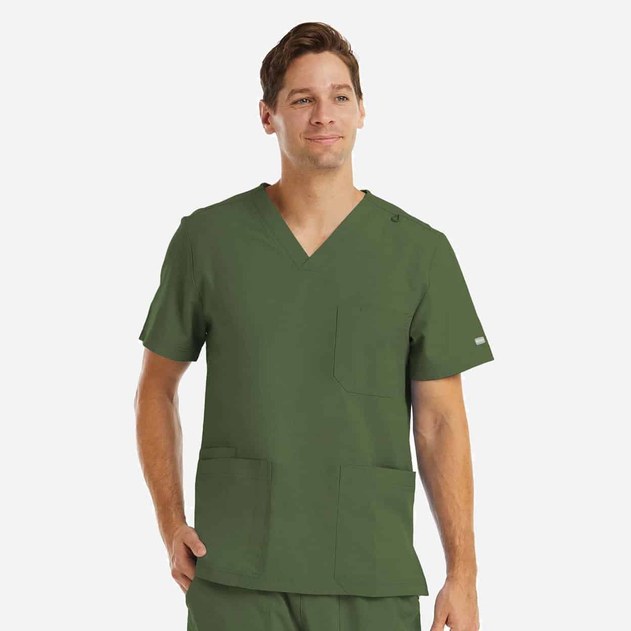 Men'S 3-Pocket V-Neck Top | 5802 12 Men's 3-pocket v-neck top | 5802 - image 10
