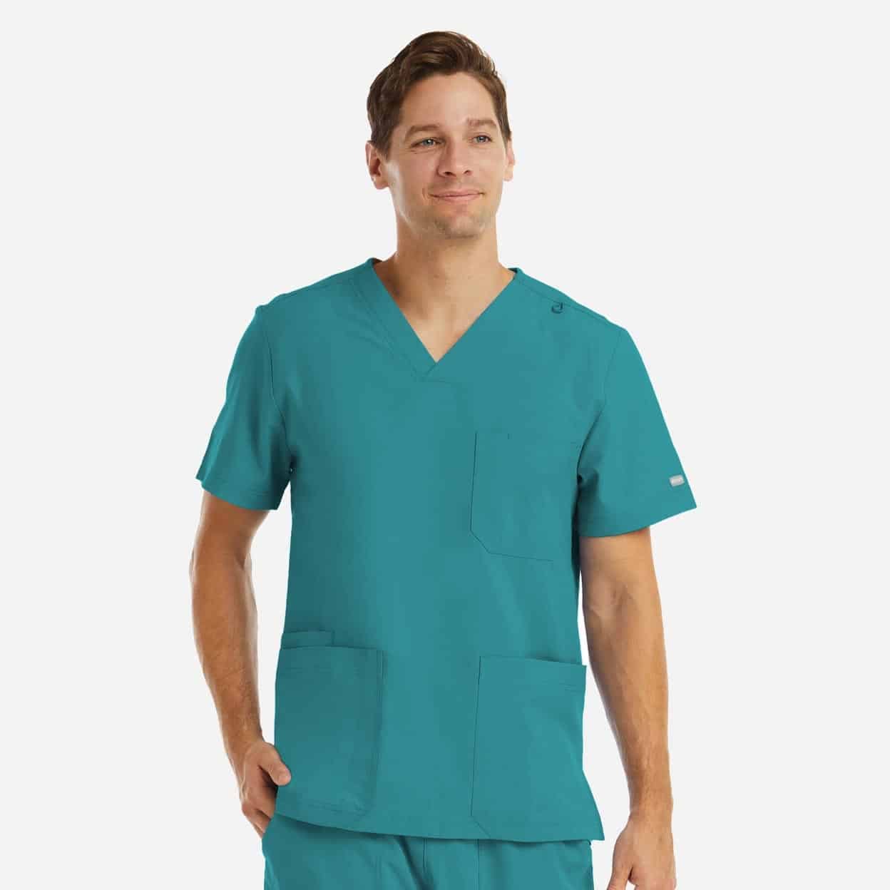 Men'S 3-Pocket V-Neck Top | 5802 18 Men's 3-pocket v-neck top | 5802 - image 16