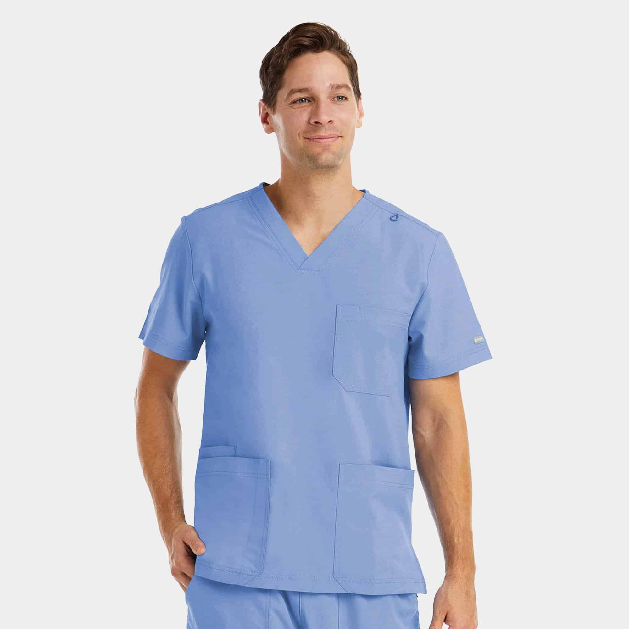 Men'S 3-Pocket V-Neck Top | 5802 3 Men's 3-pocket v-neck top | 5802