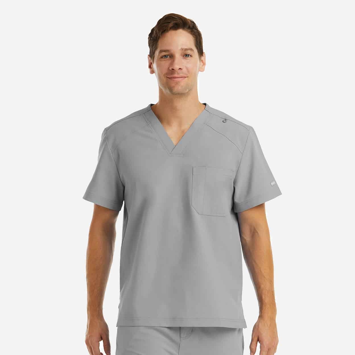 Men'S Chest Pocket V-Neck Top | 5801 13 Men's chest pocket v-neck top | 5801 - image 11