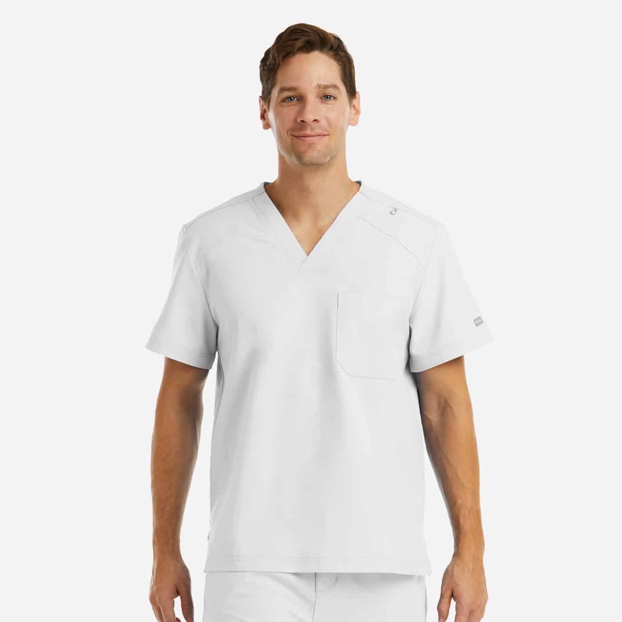 Men'S Chest Pocket V-Neck Top | 5801 17 Men's chest pocket v-neck top | 5801 - image 15